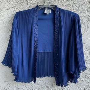 Elegant Beaded Over Blouse